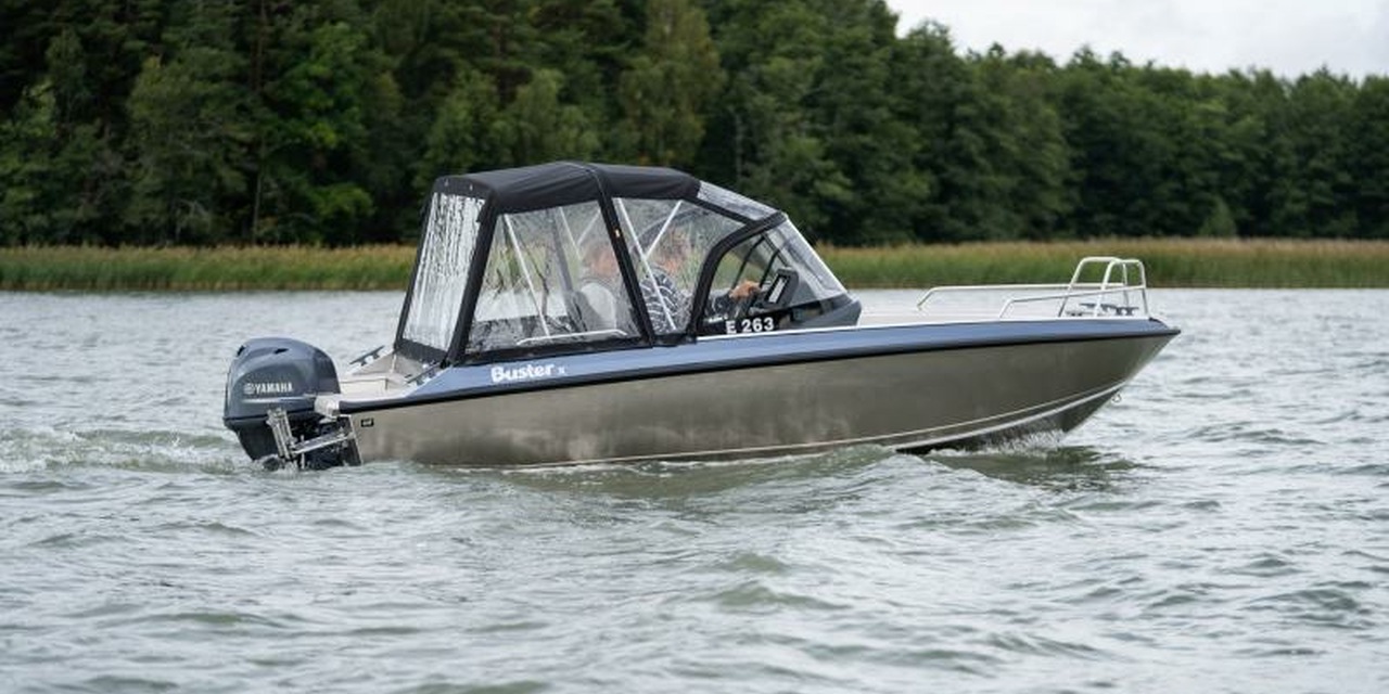 Buster X Aluminum Motor Boat